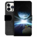 Etui Portfel Premium - iPhone 13 Pro - Kosmos