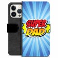Etui Portfel Premium - iPhone 13 Pro - Super Dad