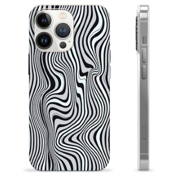 Etui TPU - iPhone 13 Pro - Hipnotyzująca Zebra