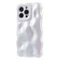 Etui TPU na iPhone'a 13 Pro Wavy Edge Candy Bubbles - białe