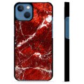 Obudowa Ochronna - iPhone 13 - Czerwony Marmur