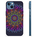 Etui TPU - iPhone 13 - Kolorowa Mandala
