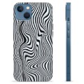 Etui TPU - iPhone 13 - Hipnotyzująca Zebra
