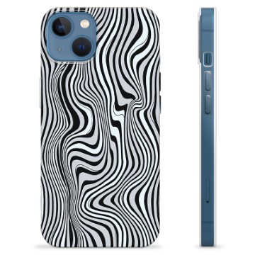 Etui TPU - iPhone 13 - Hipnotyzująca Zebra