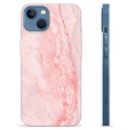 Etui TPU - iPhone 13 - Różowy Marmur