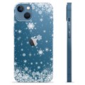 Etui TPU - iPhone 13 - Płatki Śniegu