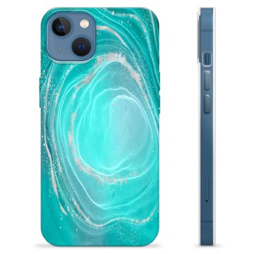 Etui TPU - iPhone 13 - Turkusowe Wir