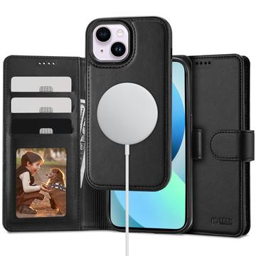 iPhone 13 Tech-Protect 2-in-1 Wallet Case - Magsafe Compatible (Open Box - Excellent) - Black
