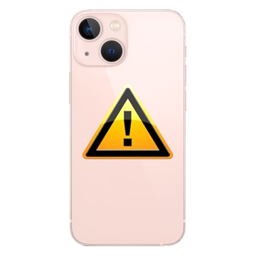 Naprawa Klapki Baterii iPhone 13 mini - z ramką - Róż