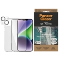 Zestaw Ochronny PanzerGlass 3 w 1 do iPhone 14 Plus - Przezroczysty