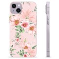 Etui TPU - iPhone 14 Plus - Kwiaty Akwarelowe