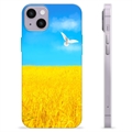 Etui TPU Flaga Ukrainy - iPhone 13 - Dwubarwne