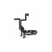 iPhone 14 Pro - Taśma Flex Złącza Ładowania - Czerń