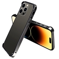 iPhone 14 Pro Metalowy Bumper z Uniesionymi Krawędziami