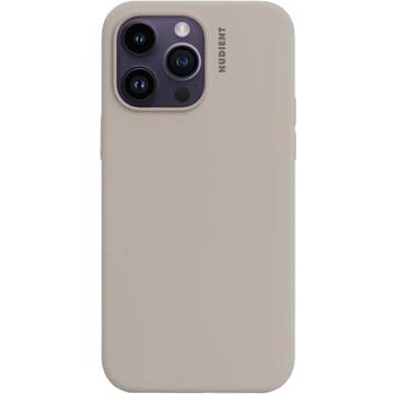 Etui silikonowe iPhone 14 Pro Nudient Base - beżowe