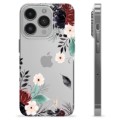 Etui TPU - iPhone 14 Pro - Jesienne Kwiaty