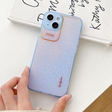 iPhone 14 Q.COO Aurora Hybrid Etui - Błękit