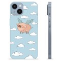 Etui TPU - iPhone 14 - Latająca Świnia