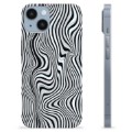 Etui TPU - iPhone 14 - Hipnotyzująca Zebra