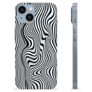 Etui TPU - iPhone 14 - Hipnotyzująca Zebra