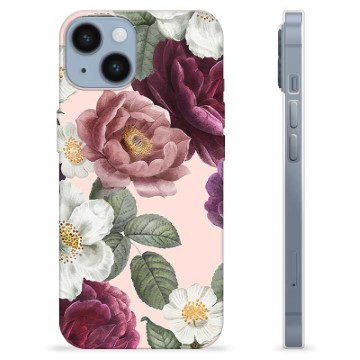 Etui TPU - iPhone 14 - Romantyczne Kwiaty