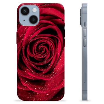 Etui TPU - iPhone 14 - Róża