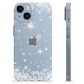 Etui TPU - iPhone 14 - Płatki Śniegu