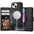 iPhone 14 Tech-Protect 2-w-1 Wallet Case - kompatybilny z Magsafe - czarny