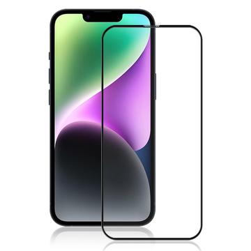 iPhone 15 Szkło Hartowane Mocolo Full Size - 9H - Czarna Krawędź