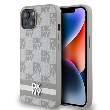 Etui DKNY Checkered Pattern and Stripe na iPhone 15