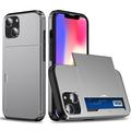 iPhone 15 Etui Hybrydowe z Uchwytem na Kartę