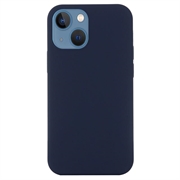 Etui z Płynnego Silikonu do iPhone 15 - kompatybilne z MagSafe - Ciemnoniebieski