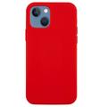 iPhone 15 Etui z Ciekłego Silikonu - Czerwień