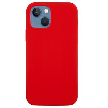 iPhone 15 Etui z Ciekłego Silikonu - Czerwień