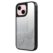 Lustrzane etui iPhone 15 - kompatybilne z MagSafe - czarne