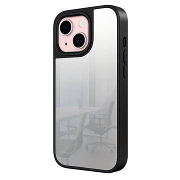 Lustrzane etui iPhone 15 - kompatybilne z MagSafe - czarne
