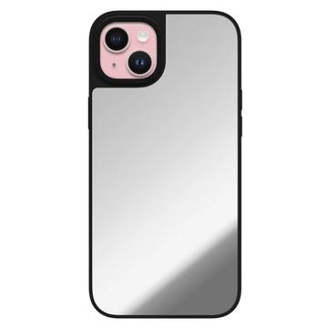 Lustrzane etui iPhone 15 - kompatybilne z MagSafe - czarne