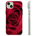 Etui TPU - iPhone 15 Plus - Róża