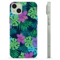 Etui TPU - iPhone 15 Plus - Tropikalne Kwiaty