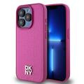 iPhone 15 Pro DKNY Repeat Pattern Stack Logo Etui - kompatybilny z MagSafe