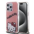 iPhone 15 Pro Hello Kitty IML Daydreaming Etui - Różowy