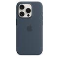 iPhone 15 Pro Max Apple Silikonowe Etui z MagSafe MT1P3ZM/A (Otwarte Opakowanie A) - Burzowy błękit