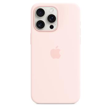 iPhone 15 Pro Max Apple Silikonowe Etui z MagSafe MT1U3ZM/A - Jasny Róż
