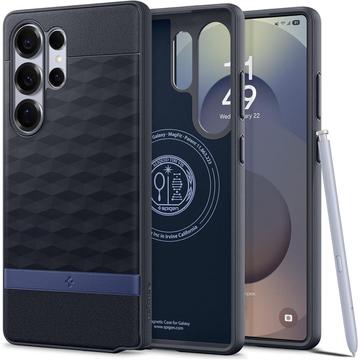 Hybrydowe Etui Samsung Galaxy S25 Ultra Spigen Parallax Mag - Granatowy fioletowy