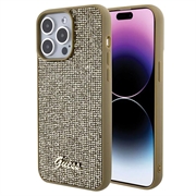 iPhone 15 Pro Max Etui Guess Disco Metal Script Logo