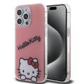 iPhone 15 Pro Max Hello Kitty IML Daydreaming Etui - Różowy