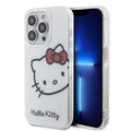 iPhone 15 Pro Max Hello Kitty IML Kitty Głowa Etui - Biały