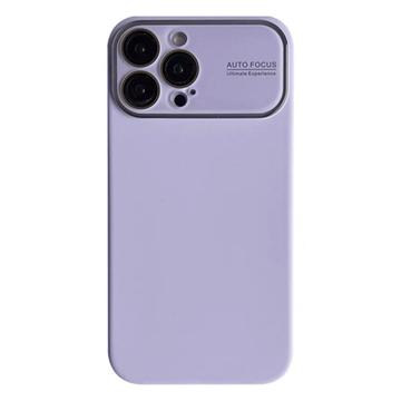 iPhone 15 Pro Max Etui z Płynnego Silikonu z Soczewką Chroniącą Szkło