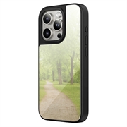 Lustrzane etui iPhone 15 Pro Max - kompatybilne z MagSafe - czarne