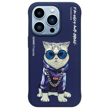 Etui Kot iPhone 15 Pro Max Nimmy Friends Glasses Cool